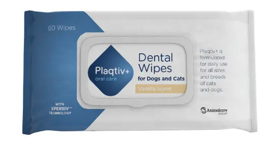 Plaqtiv+ Oral care Dentální ubrousky 60ks
