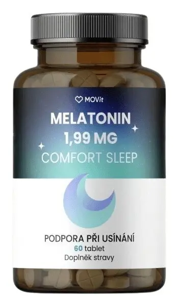 MOVit Melatonin comfort sleep 1.99 mg tbl.60
