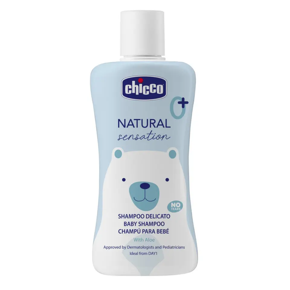 CHICCO Šampon s aloe Natural Sensation 200ml, 0m+