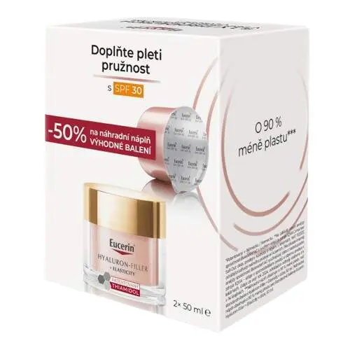 Eucerin Hyal-Fill+Elast.Rosé d.k.SPF30+ref.2x50ml