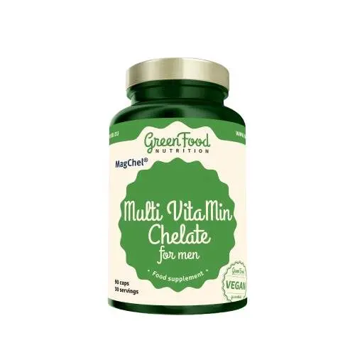 GreenFood MultiVitaMin Chelate for men cps.90
