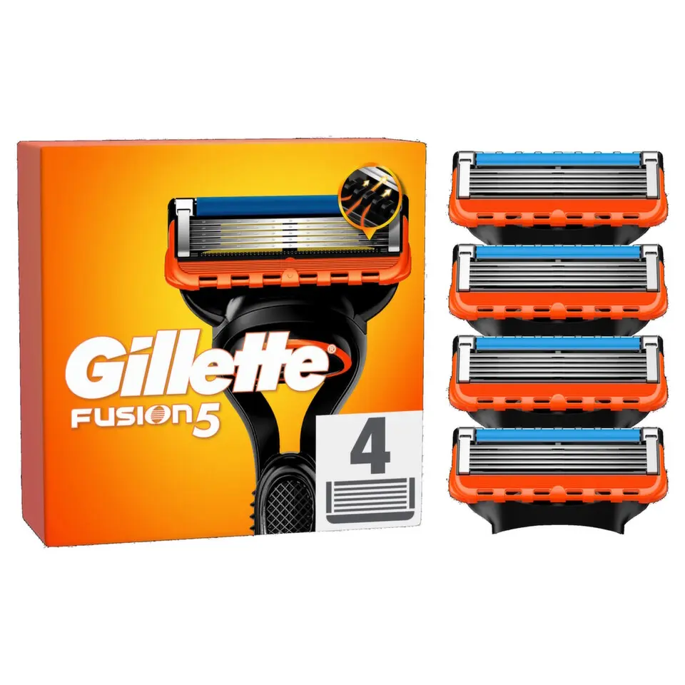 Gillette Fusion náhradní hlavice 4ks