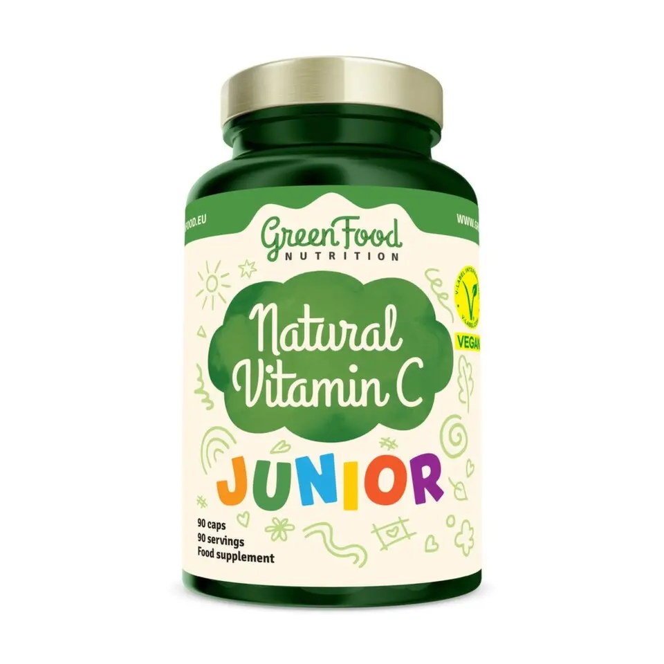 GreenFood Junior Natural Vitamin C cps.90