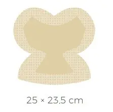 Clevecare Clevesil Border Heel krytí 25x23.5cm 5ks