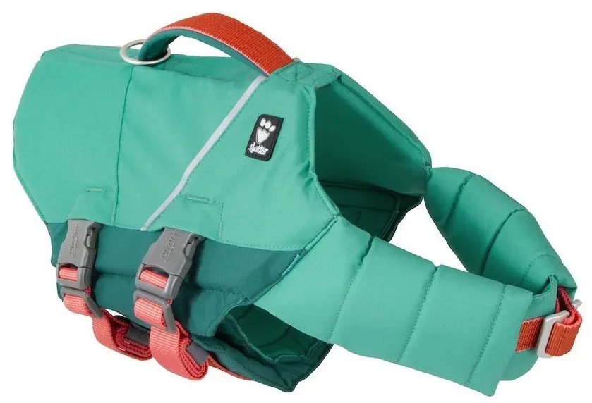 Vesta plovací Hurtta life savior eco paví zeleň 30-40kg