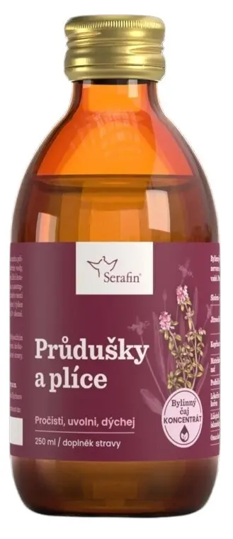 Serafin Průdušky a plíce bylinný čaj koncent.250ml