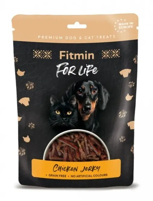 Fitmin FL dog, cat pochoutka Kuřecí jerky 70 g