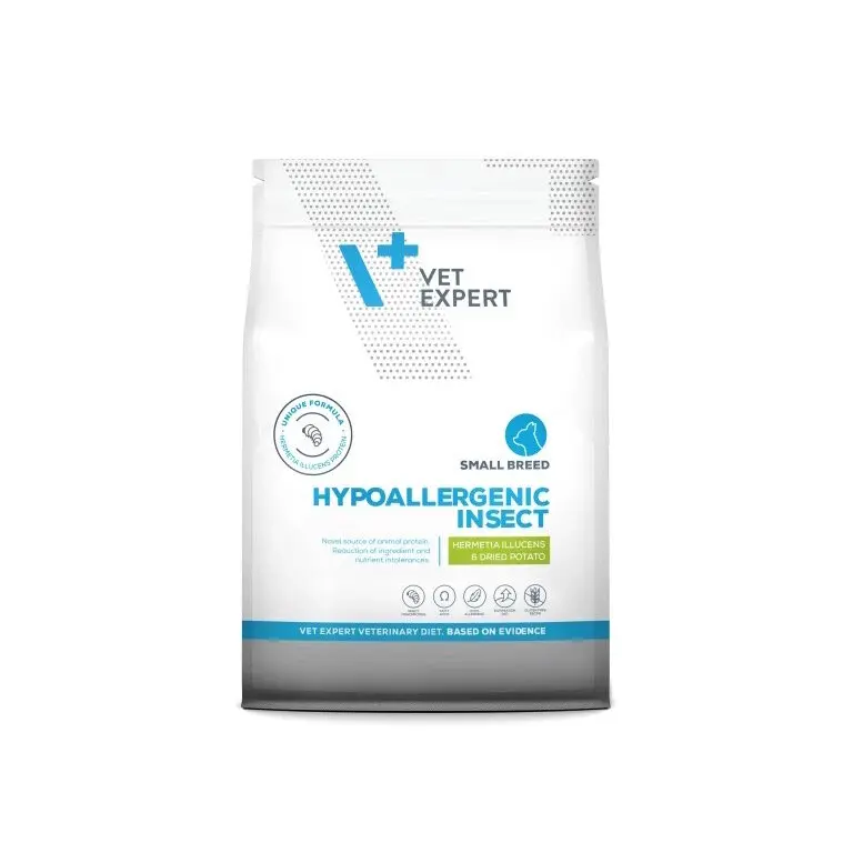 VetExpert VD 4T Hypoallergenic Insect Dog Small Breed 2kg