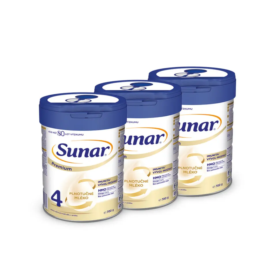 Sunar Premium 4 700g - balení 3 ks