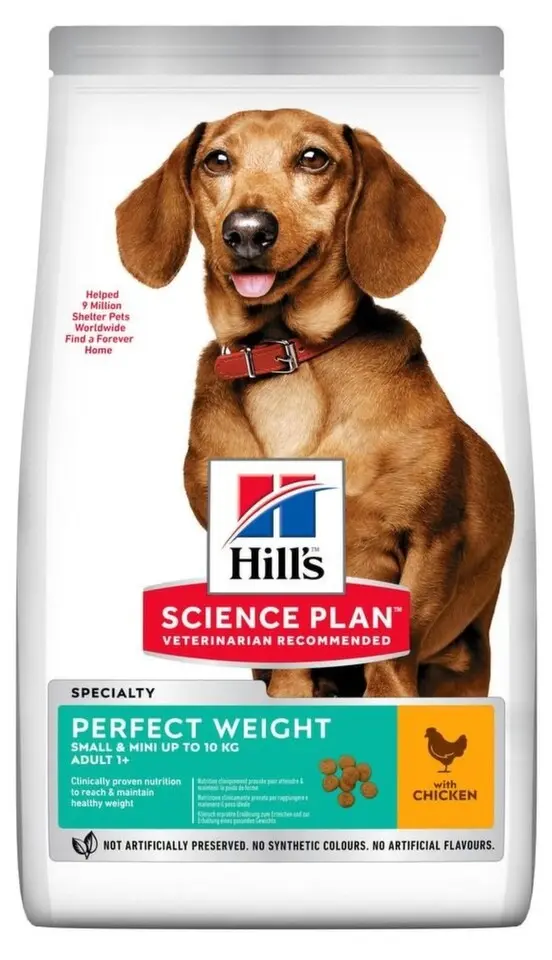 Hill's Canine Science Plan Perfect Weight Adult Small Chicken