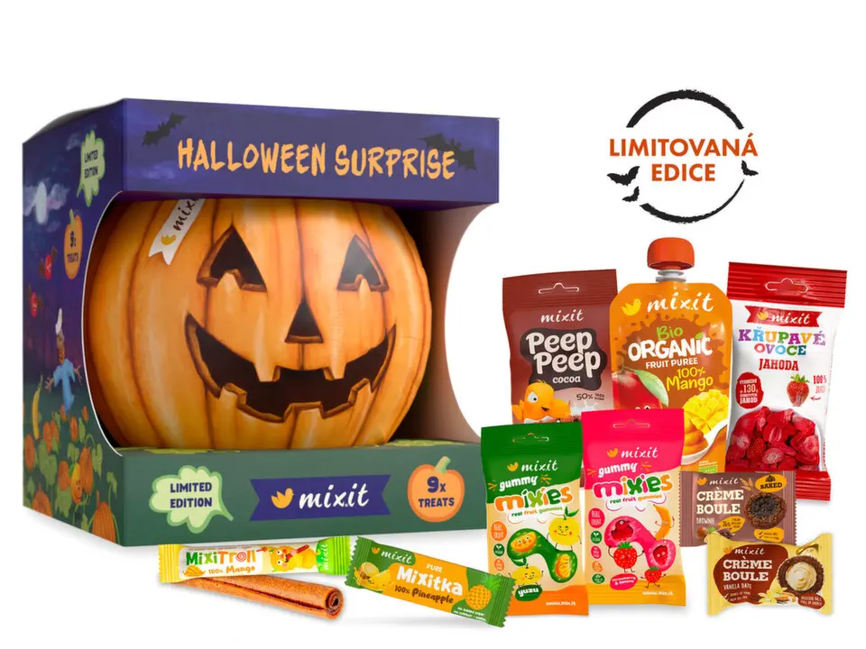Mixit Halloweenská dýně plná dobrot 333 g