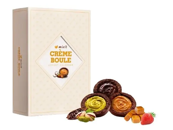 MIXIT Adventní kalendář plný Crème boulí 720 g