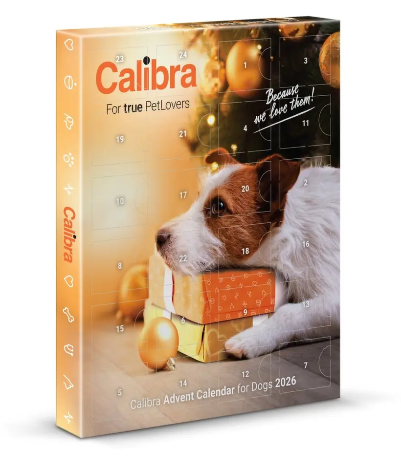 CALIBRA Dog adventní kalendář pro psy 2026