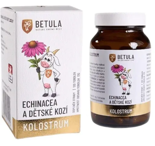 BETULA Echinacea a dětské kozí kolostrum tob.120