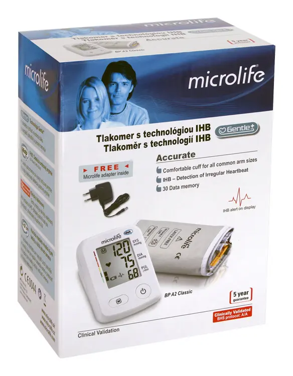 Microlife Tlakoměr Bp A2 Classic Accur.dig.+adapt.
