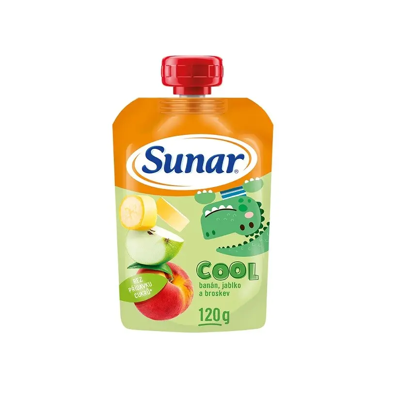 Sunar Cool ovoce broskev jablko banán 120g