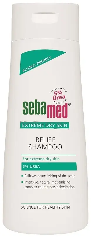 SEBAMED UREA ZKLIDŇUJÍCÍ ŠAMPON 5% urea 200ml