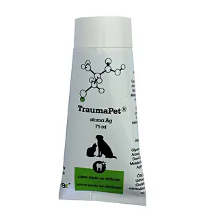 TraumaPet stoma Ag 75ml zubní pasta