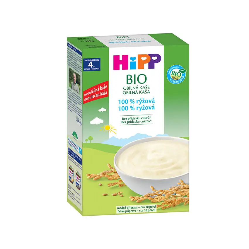 HiPP BIO Obilná kaše 100% rýžová 200g