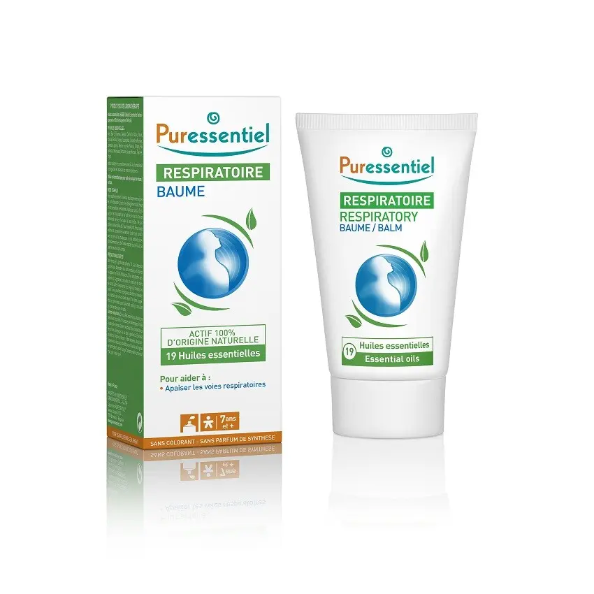 Puressentiel balzám pro lepší dýchání 19 esenciálních olejů 50 ml