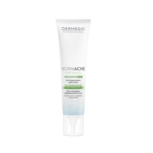 Dermedic Normacne Preventi noční krém proti aknózní pleti 40 ml