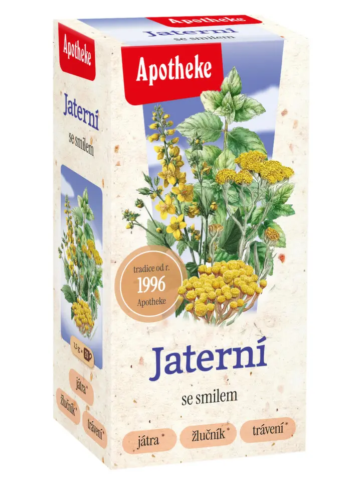 Apotheke Jaterní čaj se smílem 20x1.5g