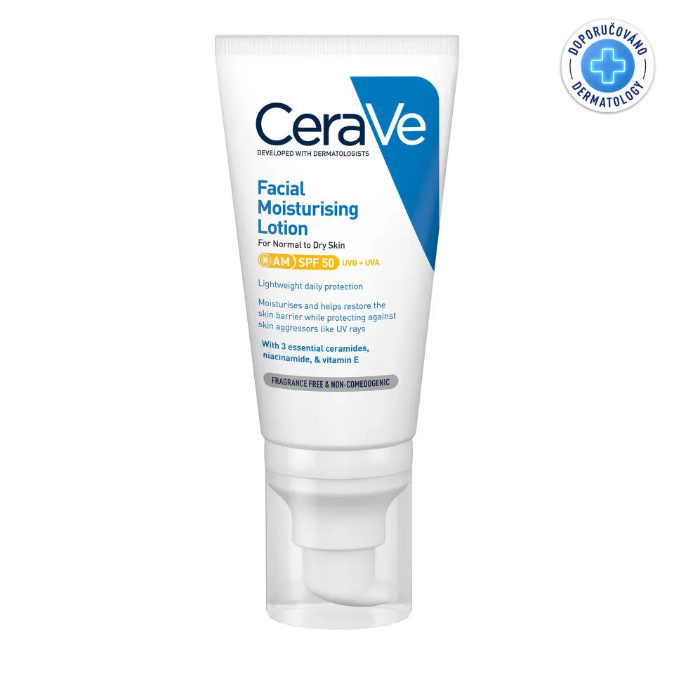 CeraVe Denní hydratační krém SPF 50 (Facial Moisturising Lotion) 52 ml