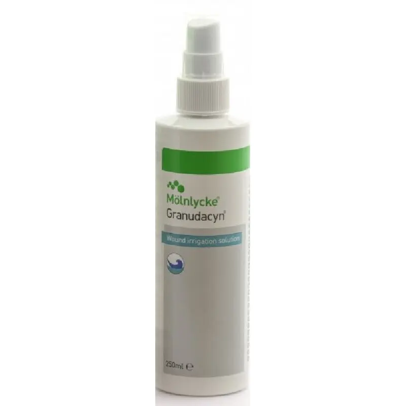 Granudacyn oplachový roztok na rány 250 ml