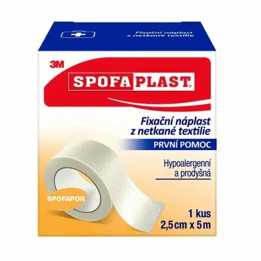 3M Spofaplast® Náplast z netkané textilie 732,5m × 25mm,1 ks
