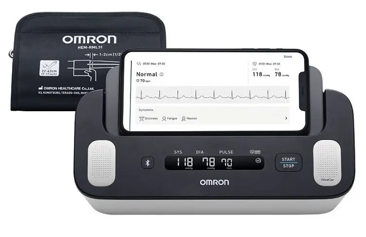 Tonometr digi.OMRON Complete s funkcí EKG pažní