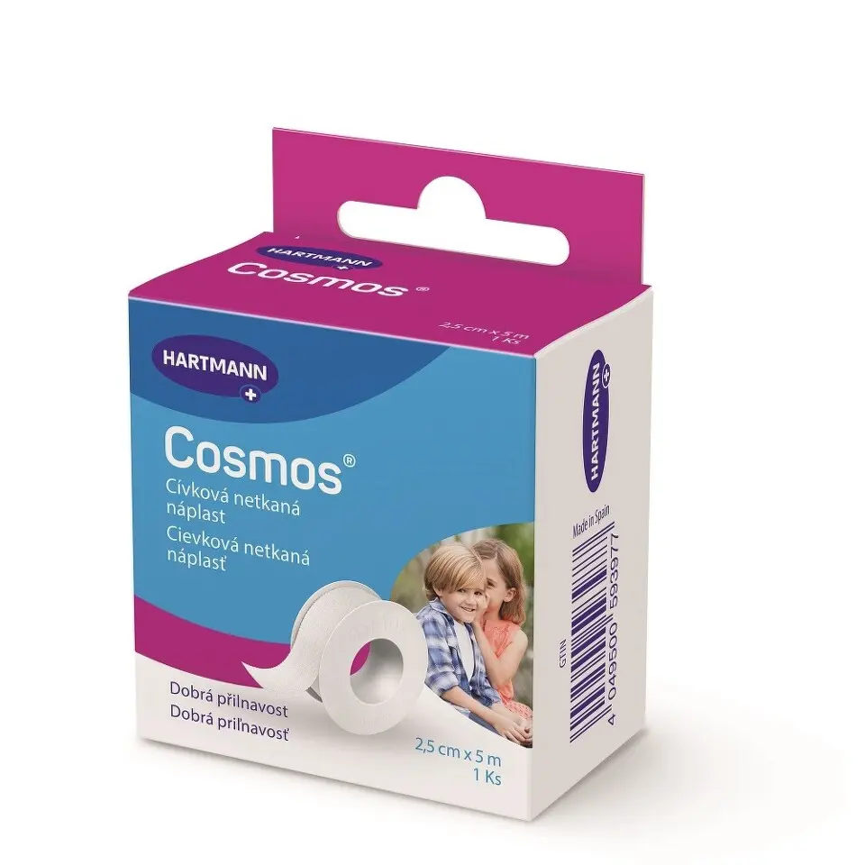 Cosmos Cívková jemná náplast 2.5cmx5m 1ks