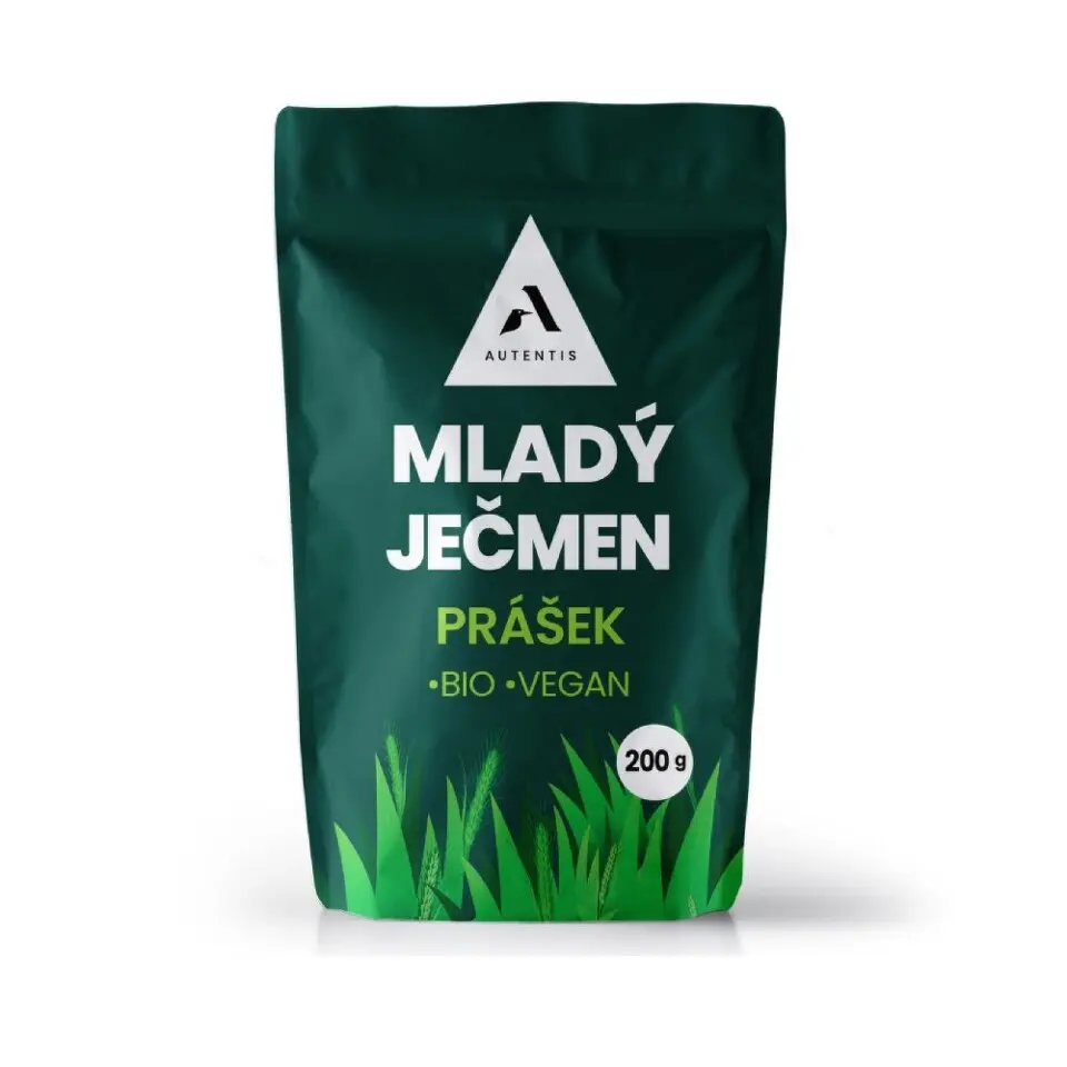 Autentis Mladý ječmen prášek BIO 200g