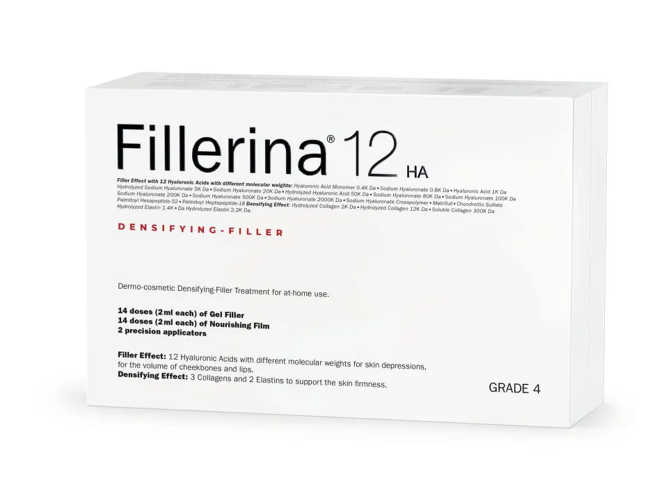 Fillerina Péče s vyplňujícím účinkem stupeň 4 12 HA (Filler Treatment) 2 x 30 ml