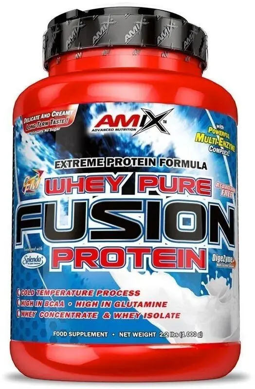 AMIX Whey Pure Fusion Protein, 1000 g Příchuť: Bílá čokoláda