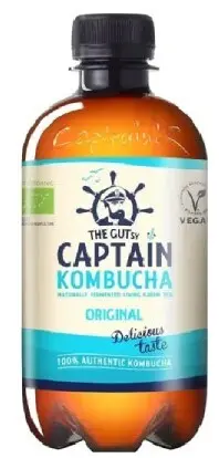 Captain Kombucha nápoj 0,4L Orig BIO