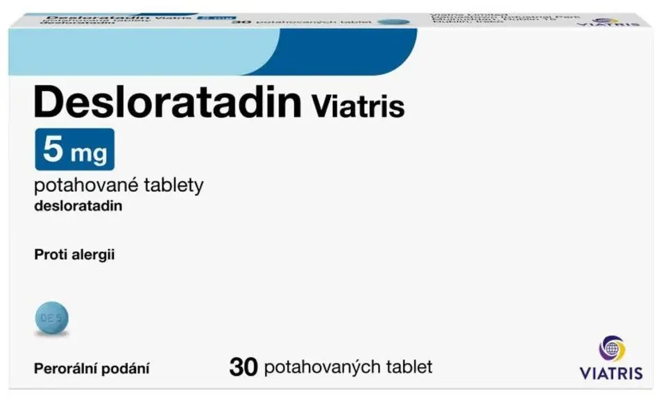 DESLORATADIN VIATRIS 5MG TBL FLM 30