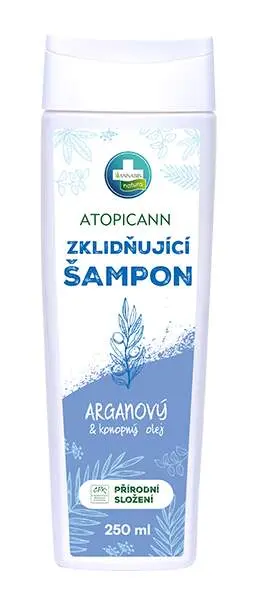 Annabis Atopicann přírodní regenerační šampon, 250 ml
