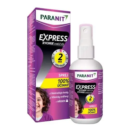 PARANIT Express sprej + hřeben 90 ml