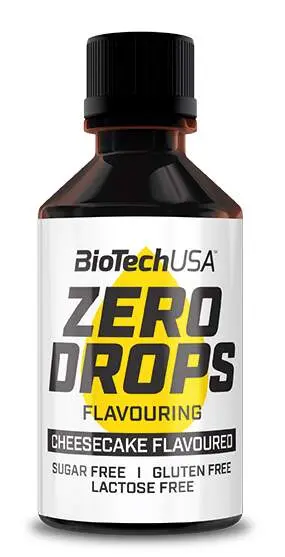 BioTech Zero Drops 50 ml cheesecake
