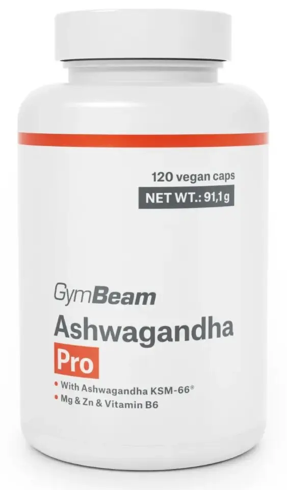 GymBeam Ashwagandha Pro 120 kaps.