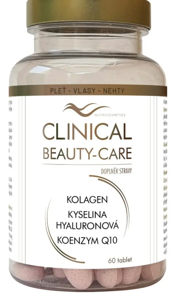 Clinical Beauty-Care Kolagen + Kyselina hyaluronová + Koenzym Q 10 60 tablet