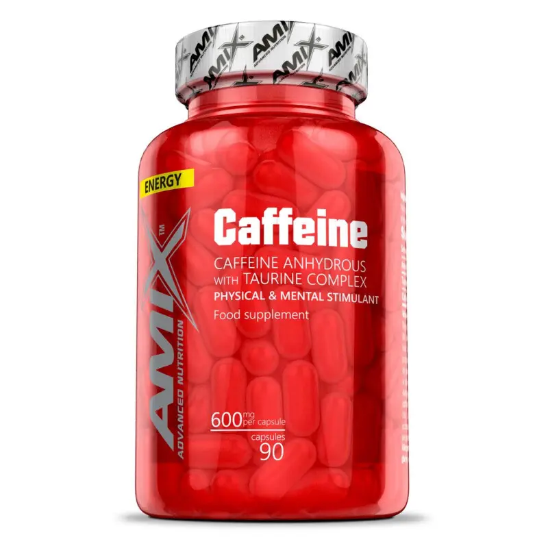 AMIX Caffeine with Taurine, 90cps