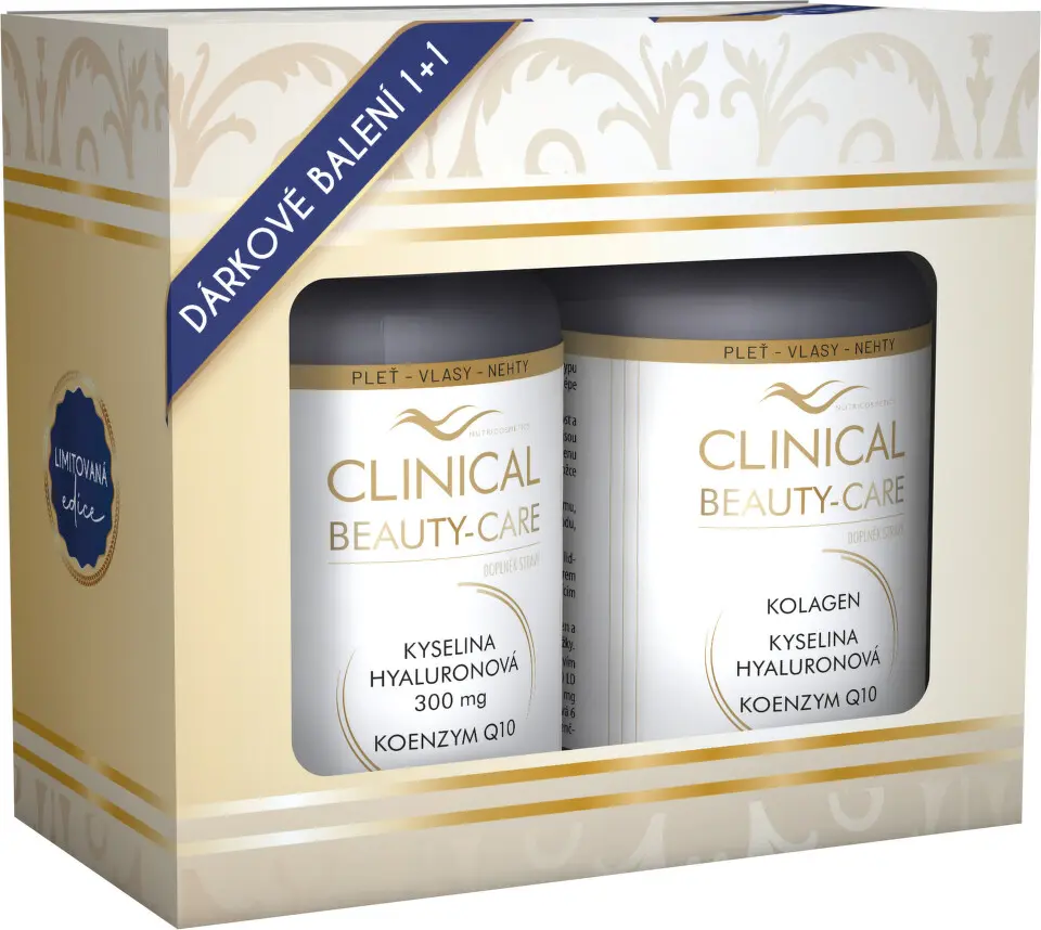 Clinical Clinical Beauty-Care kyselina Hyaluronová 300 mg + Q 10 60 + 60 tobolek