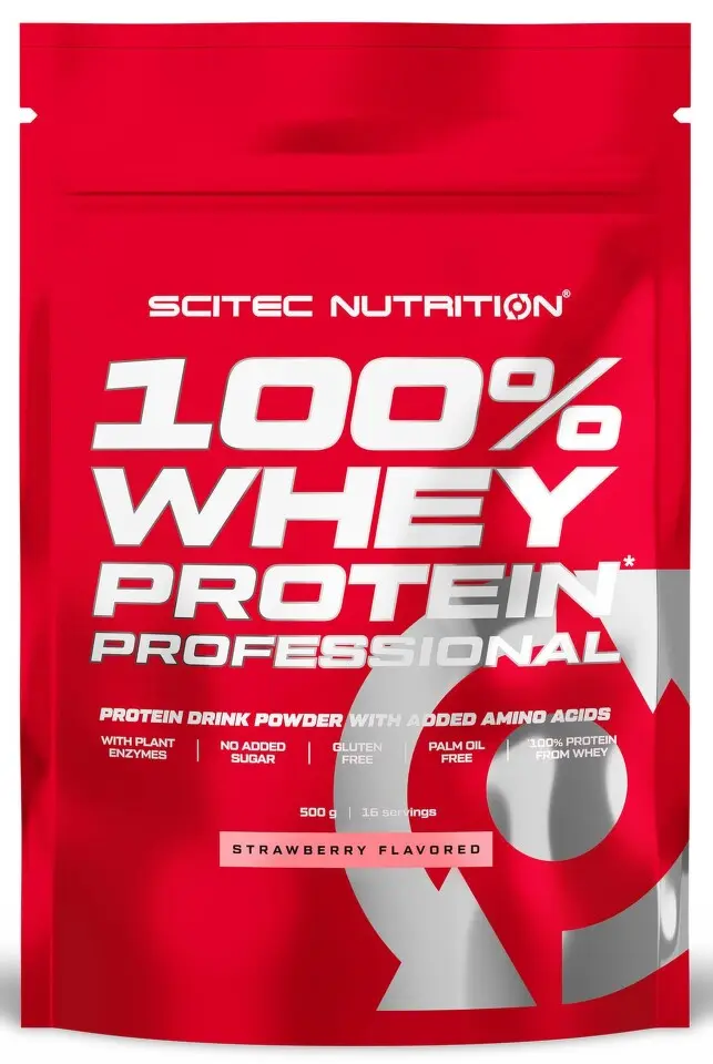 Scitec Nutrition 100% WP Professional 500g strawberry