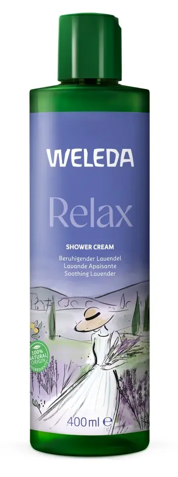 WELEDA RELAX Levandulový sprchový krém 400ml