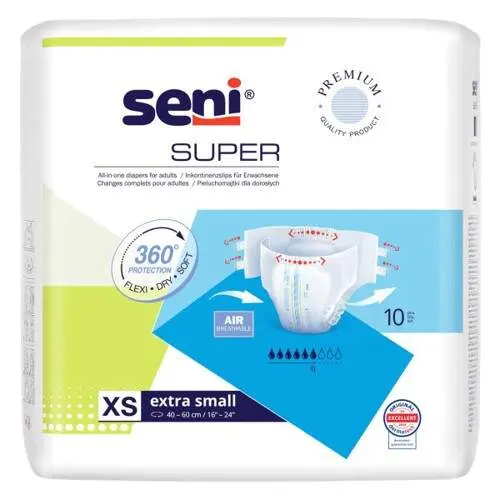 Seni Super inkon.plenkové kalhotky XS 10ks