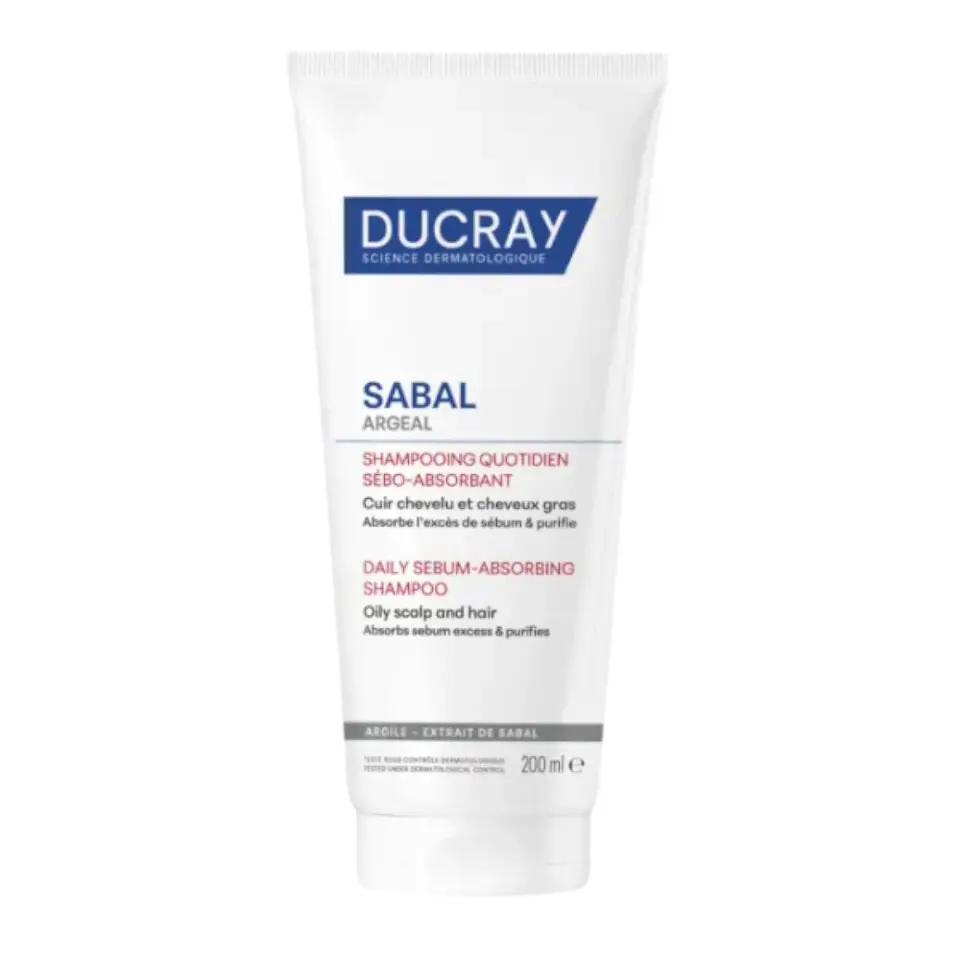 Ducray Sabal Argeal šampon absorbující maz 200ml