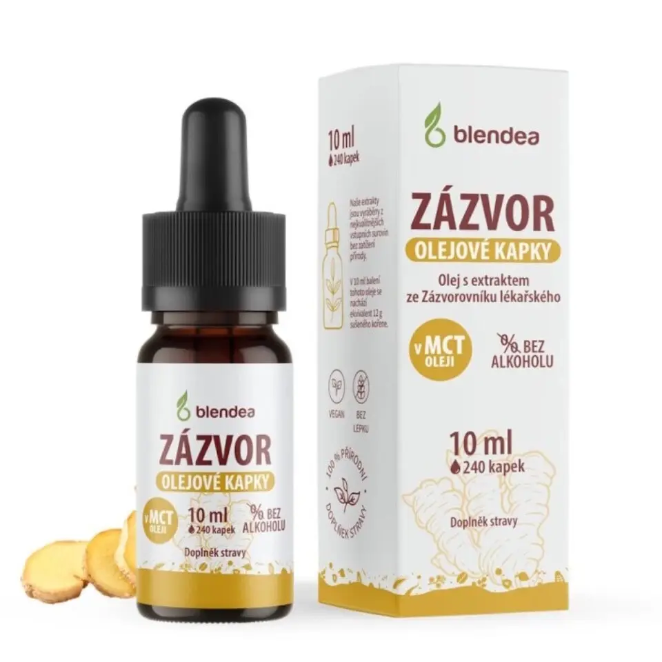 Blendea Zázvor olejové kapky 10ml