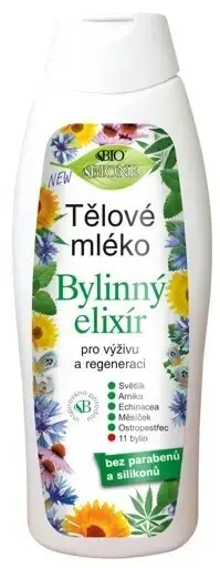 BIO BIONE Bylinný elixír Tělové mléko 500 ml