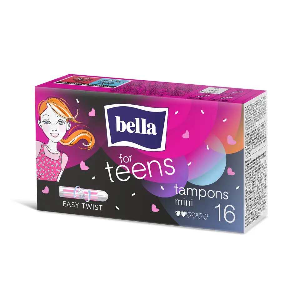 Tampony Bella for Teens - Mini, 16 ks